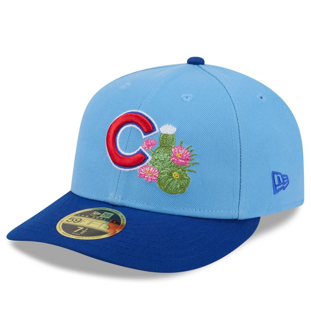 Light Blue/Royal Chicago Cubs New Era 2026 Spring Training Low Profile 59FIFTY Fitted Hat