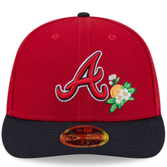 Red/Navy Atlanta Braves New Era 2026 Spring Training Low Profile 59FIFTY Fitted Hat