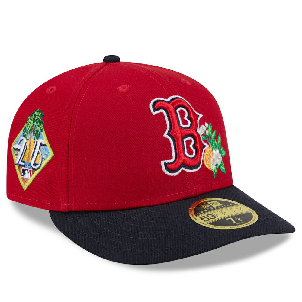 Red/Navy Boston Red Sox New Era 2026 Spring Training Low Profile 59FIFTY Fitted Hat