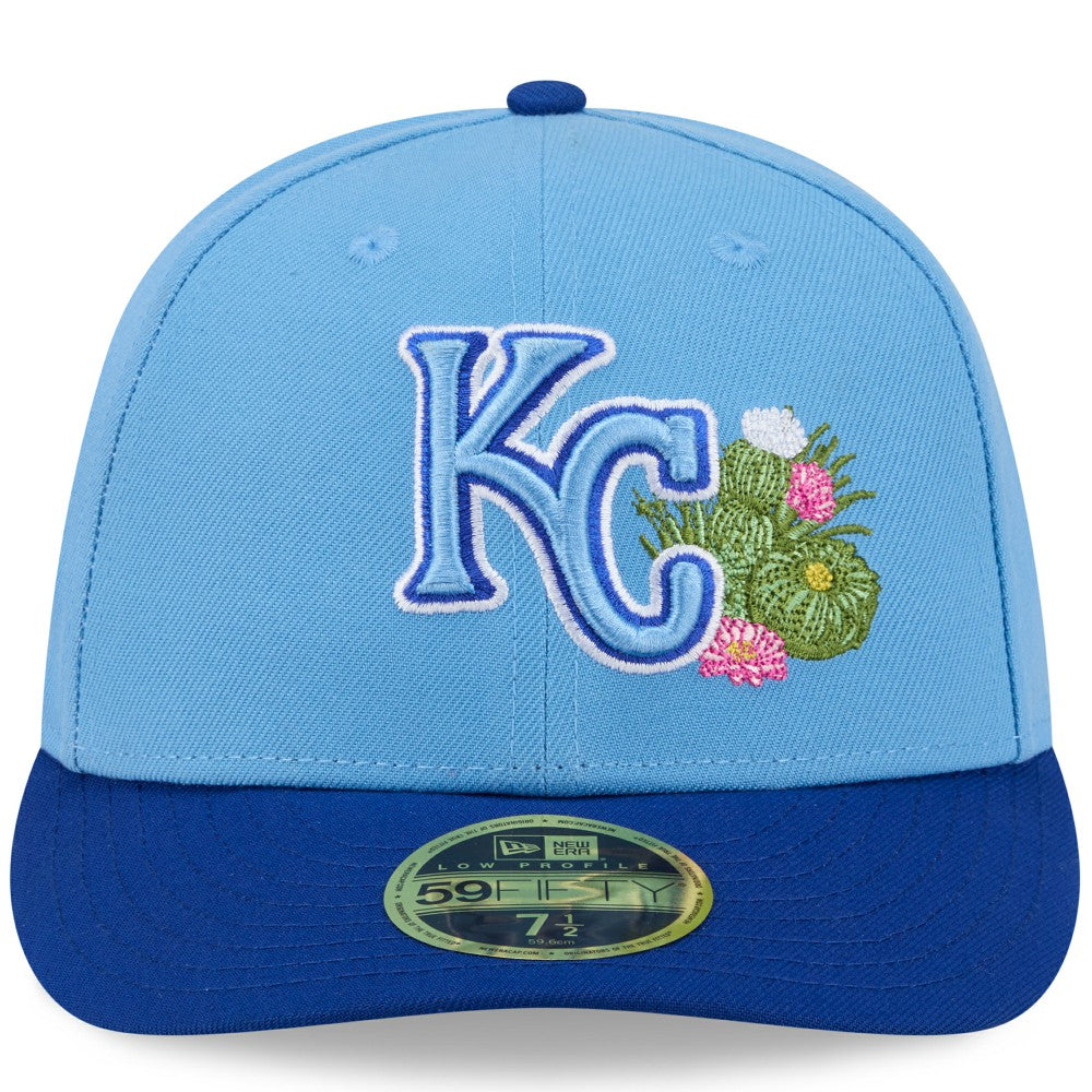 Light Blue/Royal Kansas City Royals New Era 2026 Spring Training Low Profile 59FIFTY Fitted Hat