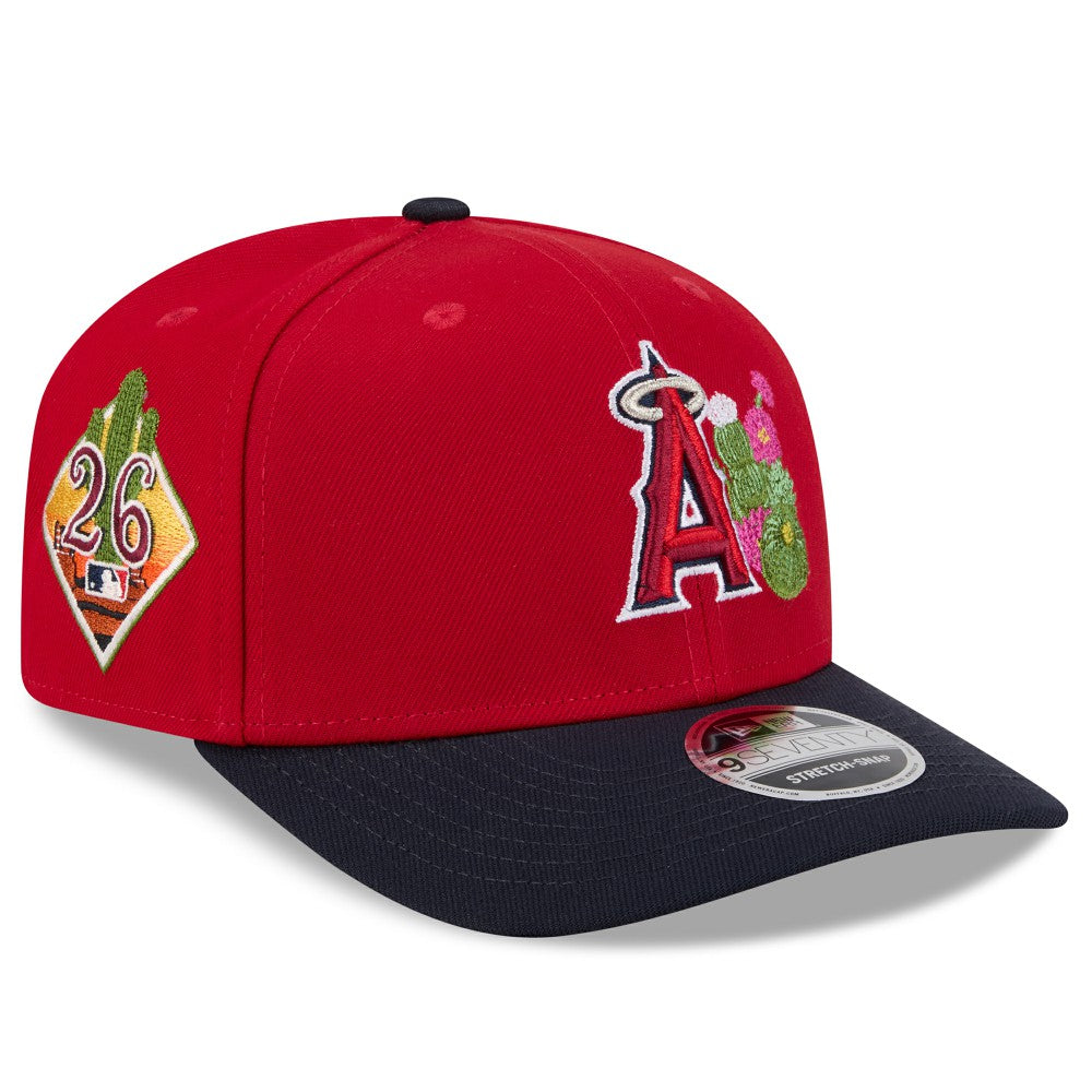 Red/Navy Los Angeles Angels New Era 2026 Spring Training 9SEVENTY Adjustable Hat