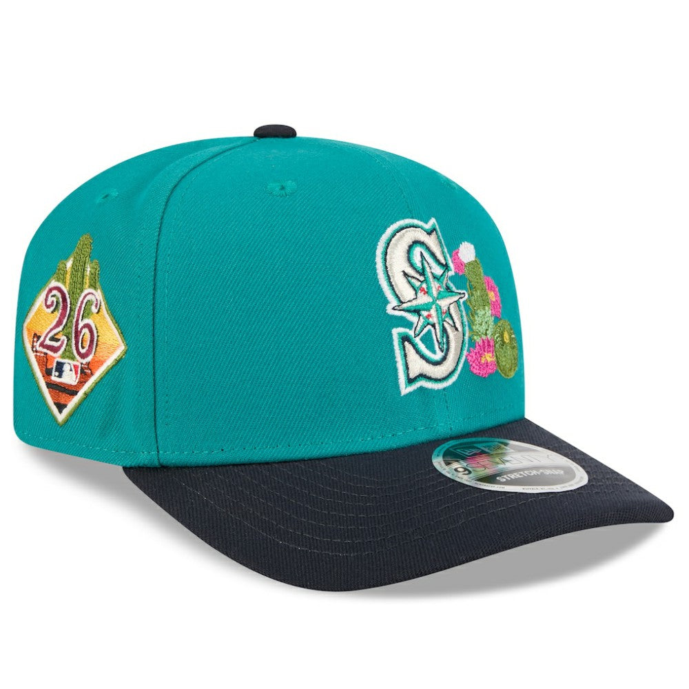 Teal/Navy Seattle Mariners New Era 2026 Spring Training 9SEVENTY Adjustable Hat