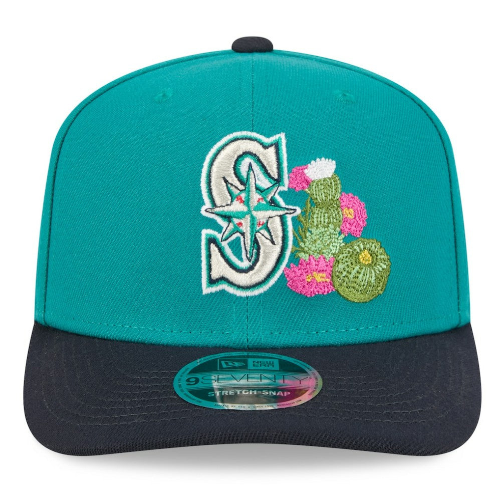 Teal/Navy Seattle Mariners New Era 2026 Spring Training 9SEVENTY Adjustable Hat