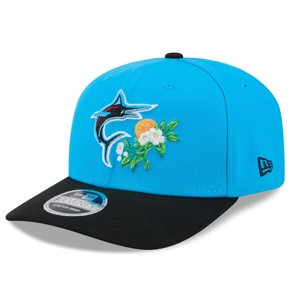 Blue/Black Miami Marlins New Era 2026 Spring Training 9SEVENTY Adjustable Hat
