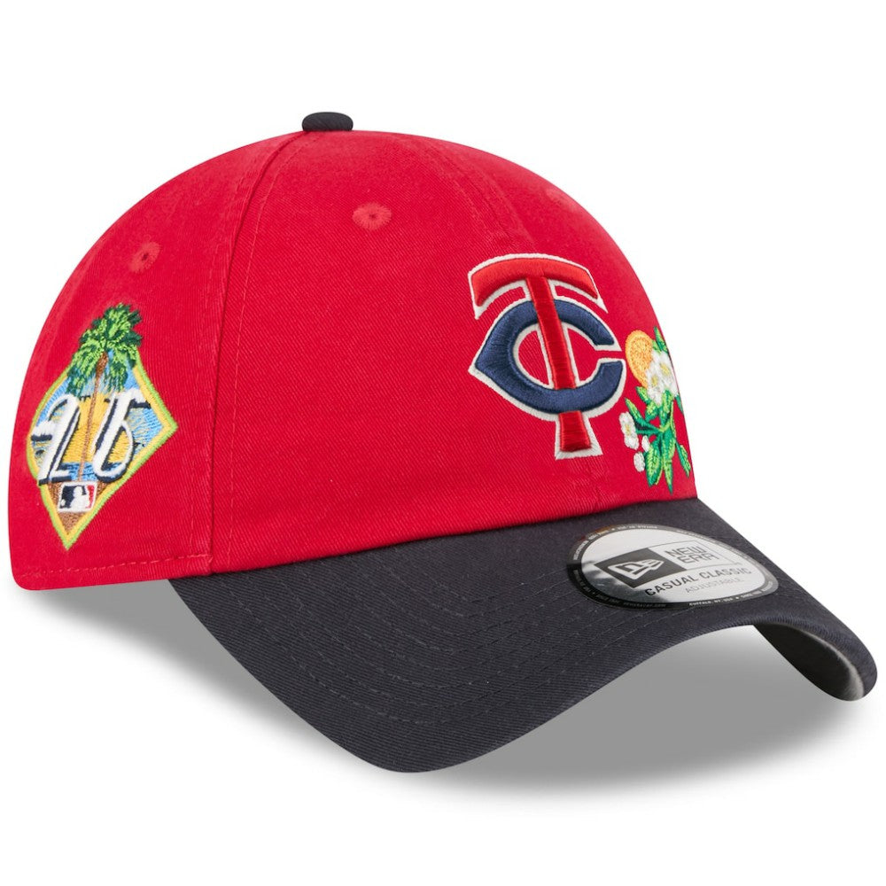 Navy/Red Minnesota Twins New Era 2026 Spring Training Casual Classic Adjustable Hat