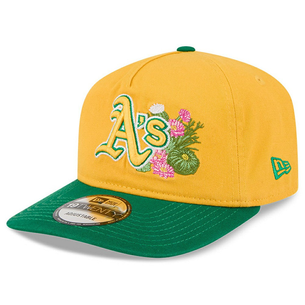 Gold/Green Athletics New Era Youth 2026 Spring Training 19TWENTY Adjustable Hat