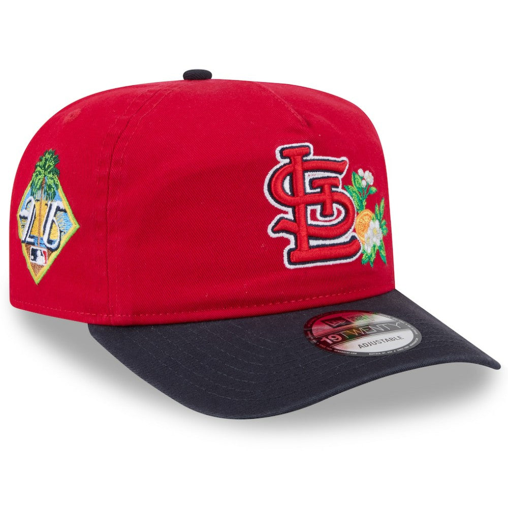 Red/Navy St. Louis Cardinals New Era 2026 Spring Training 19TWENTY Adjustable Hat