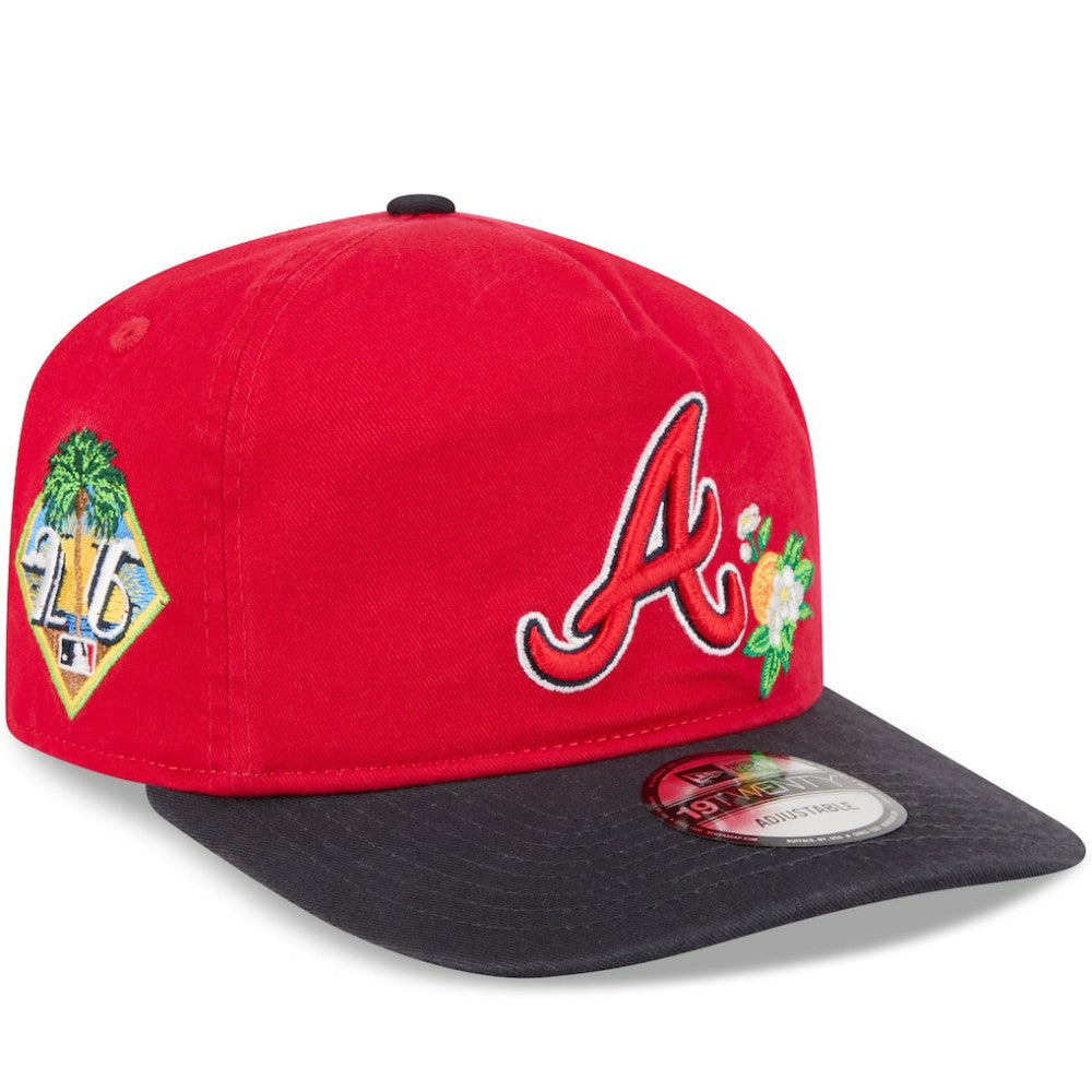 Red/Navy Atlanta Braves New Era 2026 Spring Training 19TWENTY Adjustable Hat