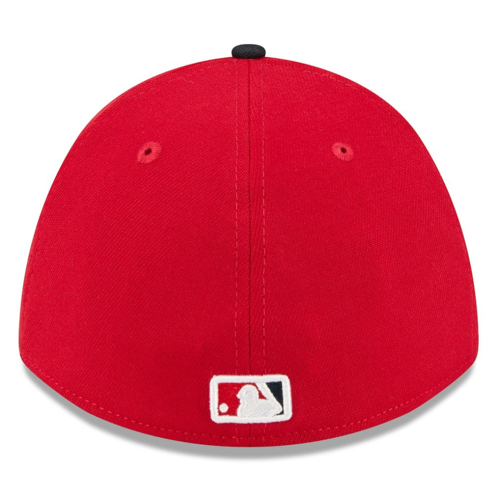 Red/Navy Washington Nationals New Era 2026 Spring Training M-Crown 39THIRTY Flex Hat