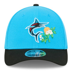 Blue/Black Miami Marlins New Era 2026 Spring Training M-Crown 39THIRTY Flex Hat