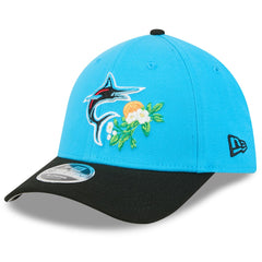 Blue/Black Miami Marlins New Era 2026 Spring Training M-Crown 39THIRTY Flex Hat