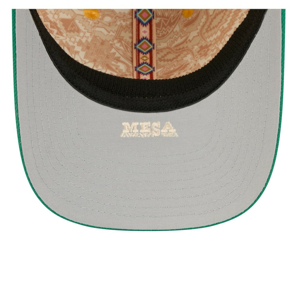 Gold/Green Athletics New Era 2026 Spring Training M-Crown 39THIRTY Flex Hat