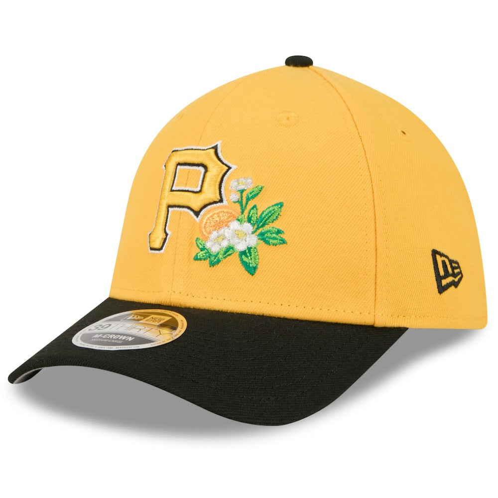 Gold/Black Pittsburgh Pirates New Era 2026 Spring Training M-Crown 39THIRTY Flex Hat
