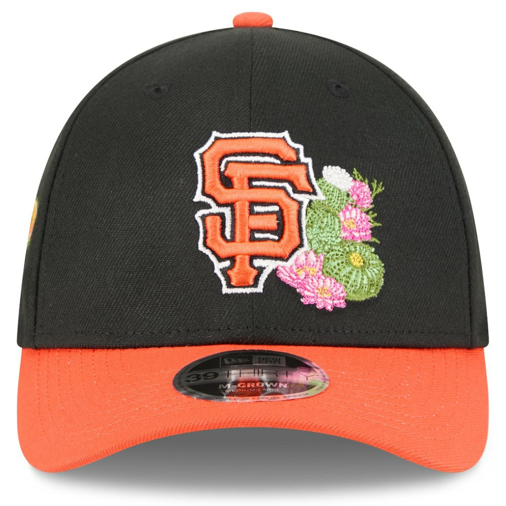 Black/Orange San Francisco Giants New Era 2026 Spring Training M-Crown 39THIRTY Flex Hat