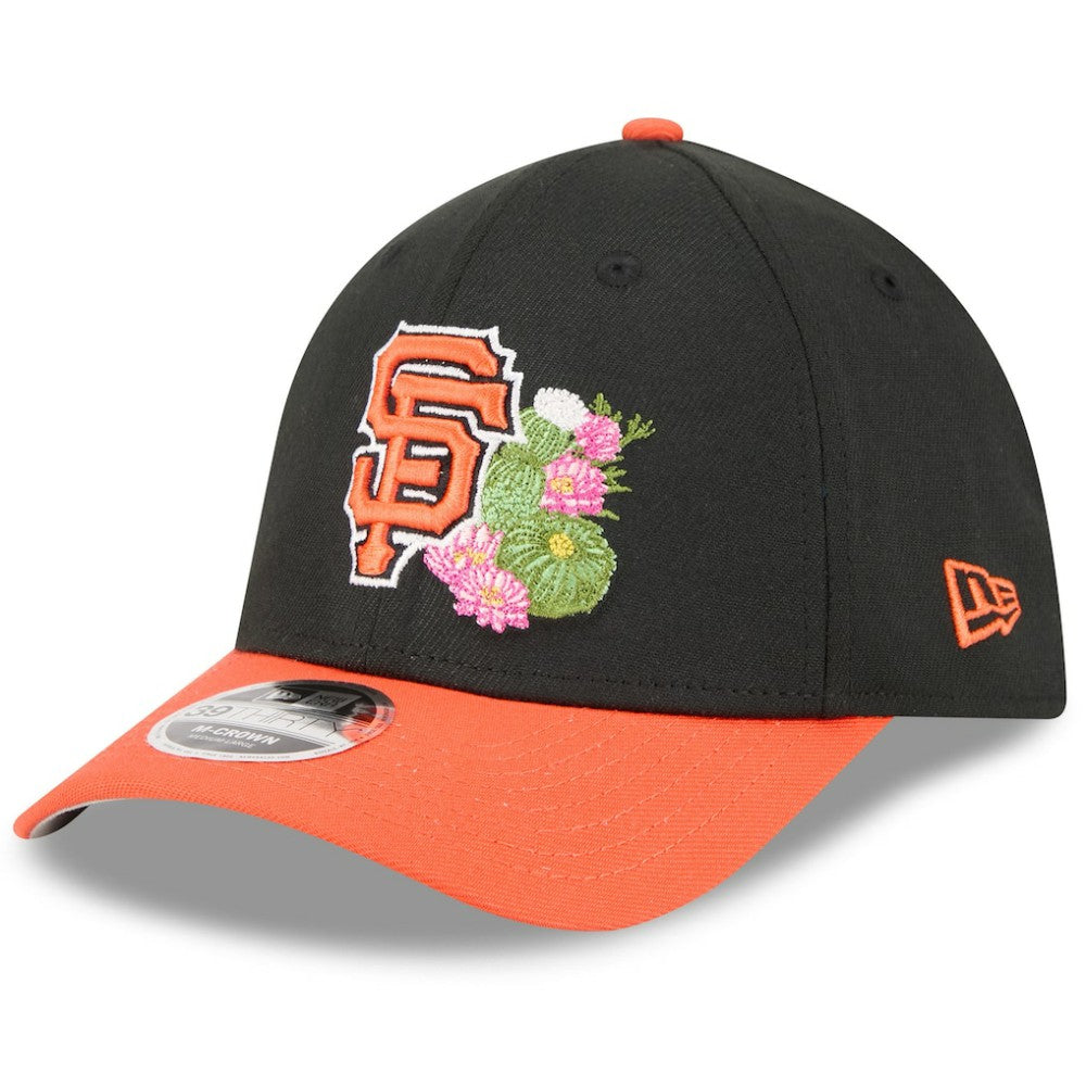 Black/Orange San Francisco Giants New Era 2026 Spring Training M-Crown 39THIRTY Flex Hat