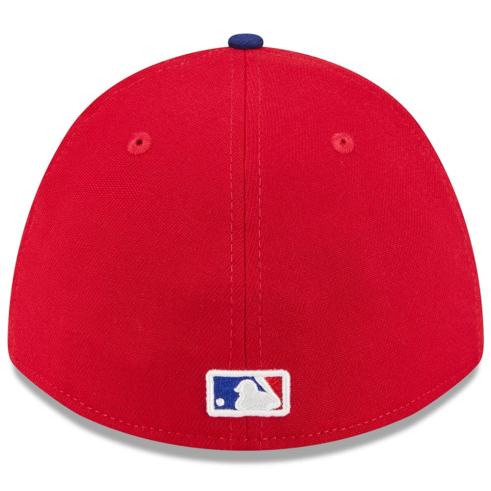 Red/Royal Texas Rangers New Era 2026 Spring Training M-Crown 39THIRTY Flex Hat