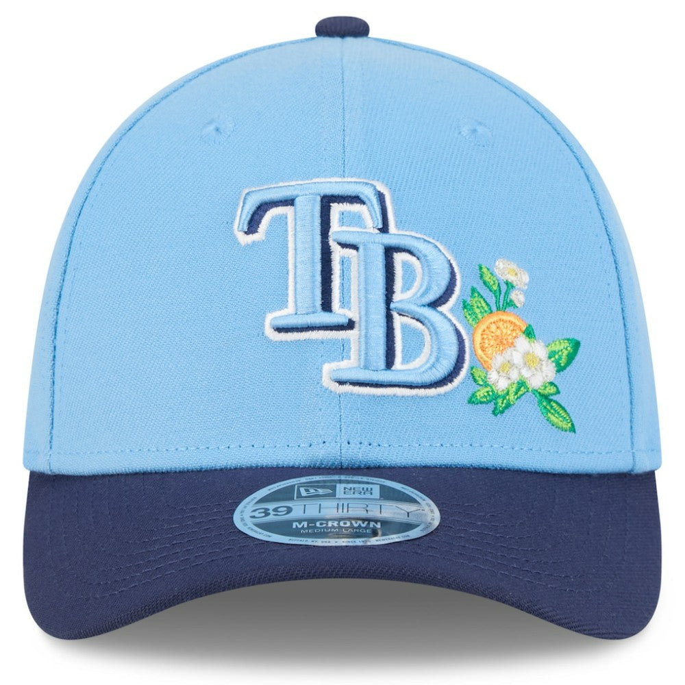 Light Blue/Navy Tampa Bay Rays New Era 2026 Spring Training M-Crown 39THIRTY Flex Hat