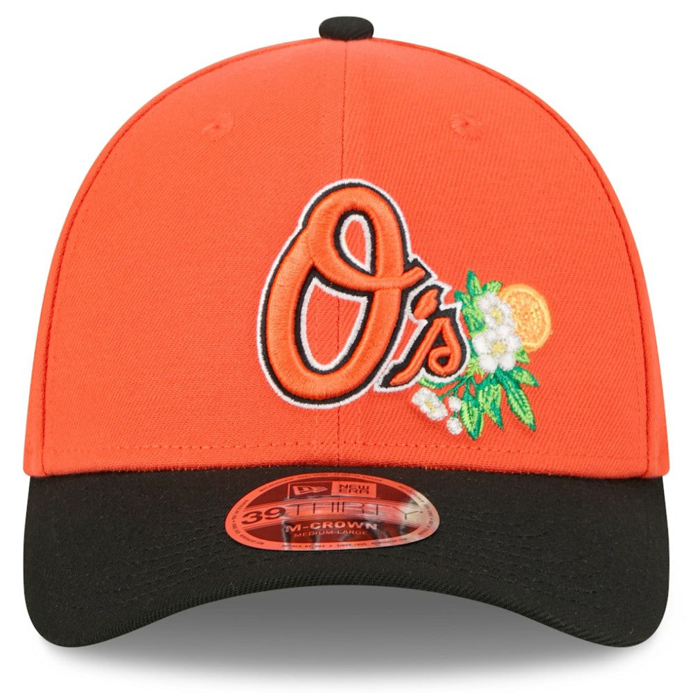 Orange/Black Baltimore Orioles New Era 2026 Spring Training M-Crown 39THIRTY Flex Hat
