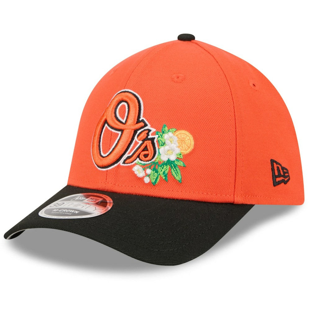 Orange/Black Baltimore Orioles New Era 2026 Spring Training M-Crown 39THIRTY Flex Hat