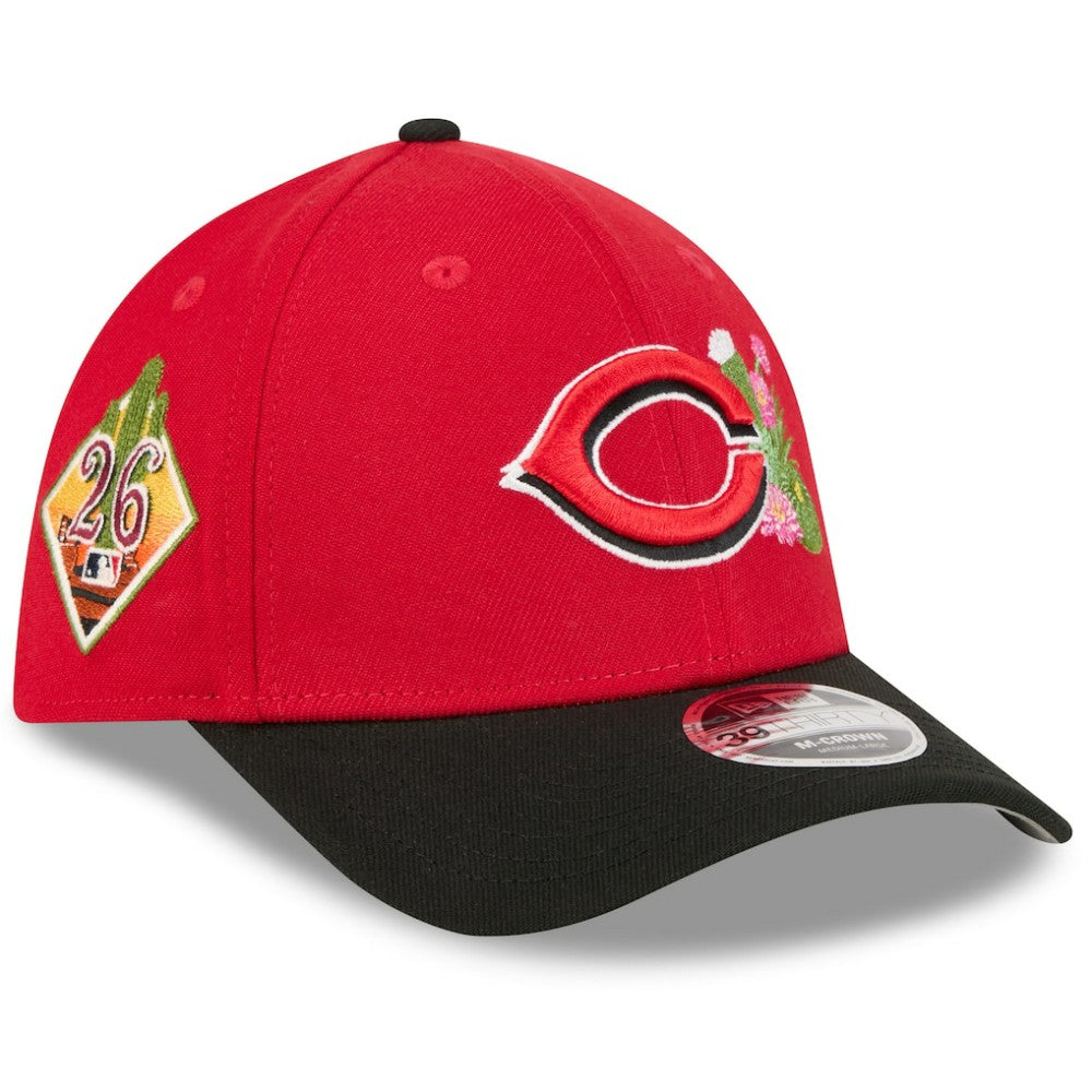 Red/Black Cincinnati Reds New Era 2026 Spring Training M-Crown 39THIRTY Flex Hat