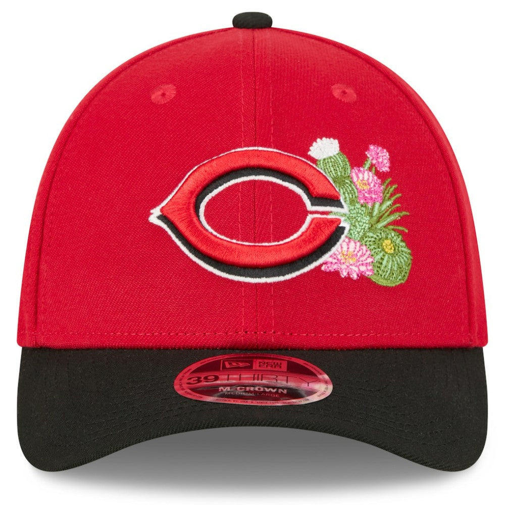 Red/Black Cincinnati Reds New Era 2026 Spring Training M-Crown 39THIRTY Flex Hat
