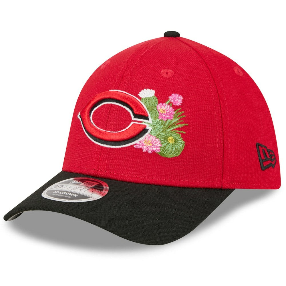 Red/Black Cincinnati Reds New Era 2026 Spring Training M-Crown 39THIRTY Flex Hat