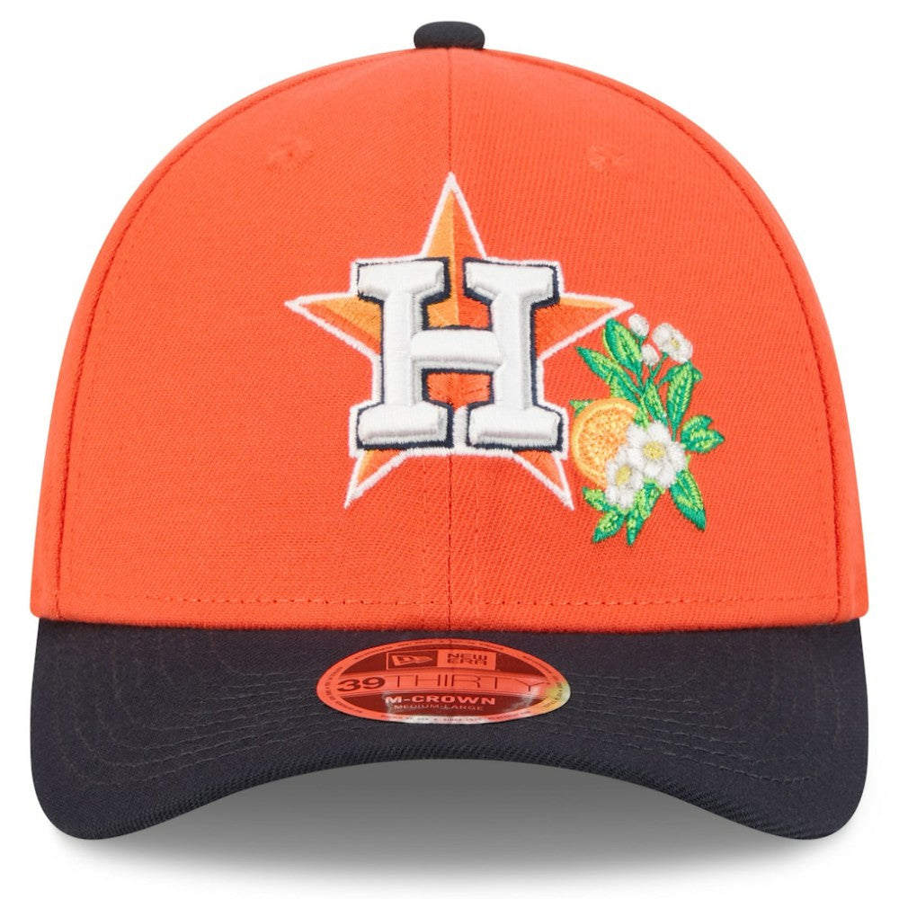 Orange/Navy Houston Astros New Era 2026 Spring Training M-Crown 39THIRTY Flex Hat