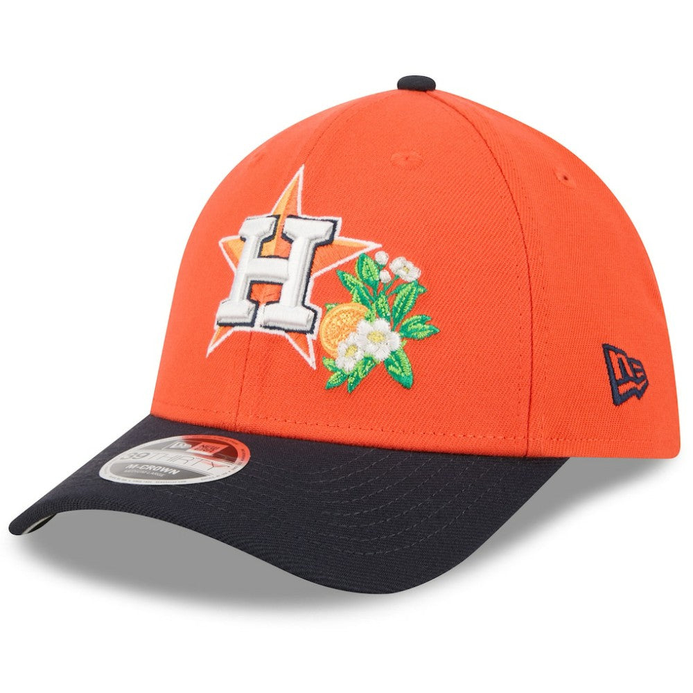 Orange/Navy Houston Astros New Era 2026 Spring Training M-Crown 39THIRTY Flex Hat