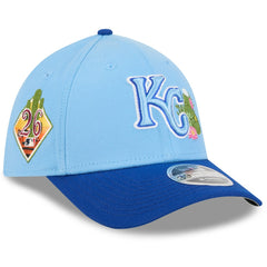 Light Blue/Royal Kansas City Royals New Era 2026 Spring Training M-Crown 39THIRTY Flex Hat