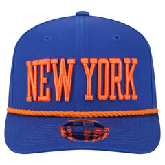 New Era New York Knicks Wordmark Rope 9SEVENTY Adjustable Hat