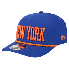 New Era New York Knicks Wordmark Rope 9SEVENTY Adjustable Hat