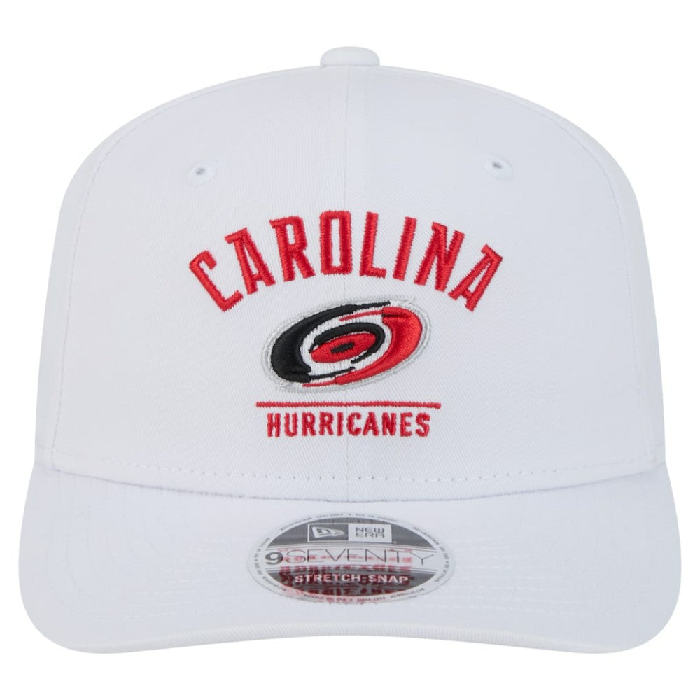 NHL Carolina Hurricanes New Era Team Lockup Basic 9SEVENTY Adjustable Hat