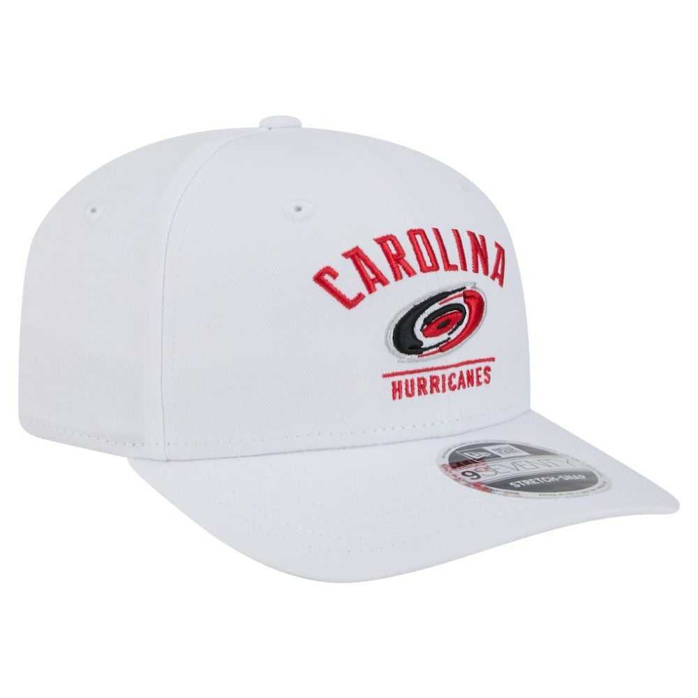 NHL Carolina Hurricanes New Era Team Lockup Basic 9SEVENTY Adjustable Hat
