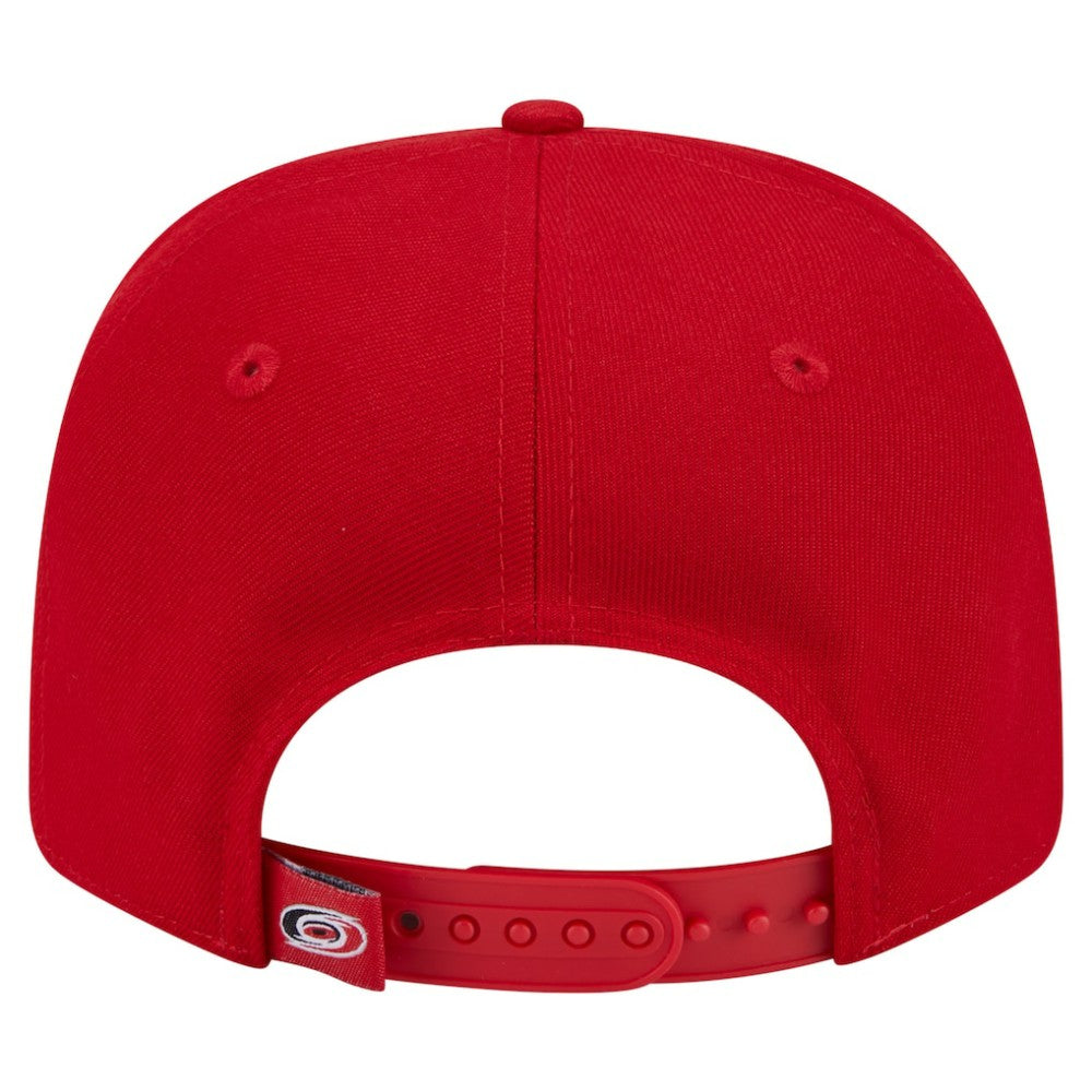 NHL Carolina Hurricanes New Era Logo Basic 9SEVENTY Adjustable Hat