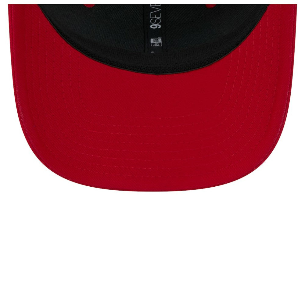 NHL Carolina Hurricanes New Era Team Patch Basic 9SEVENTY Adjustable Trucker Hat