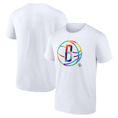 Brooklyn Nets Team Logo Pride T-Shirt