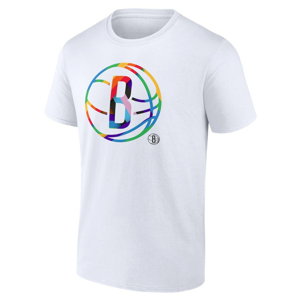 Brooklyn Nets Team Logo Pride T-Shirt