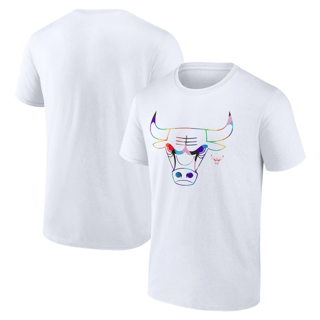 Chicago Bulls Team Logo Pride T-Shirt sale