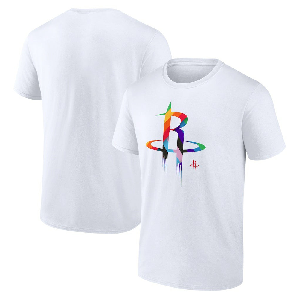 Houston Rockets Team Logo Pride T-Shirt
