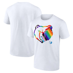 Memphis Grizzlies Team Logo Pride T-Shirt