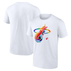 Miami Heat Team Logo Pride T-Shirt