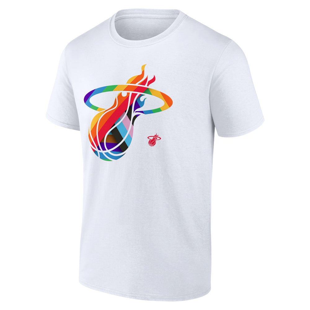 Miami Heat Team Logo Pride T-Shirt