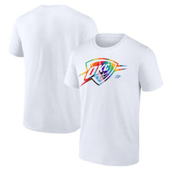 Oklahoma City Thunder Team Logo Pride T-Shirt