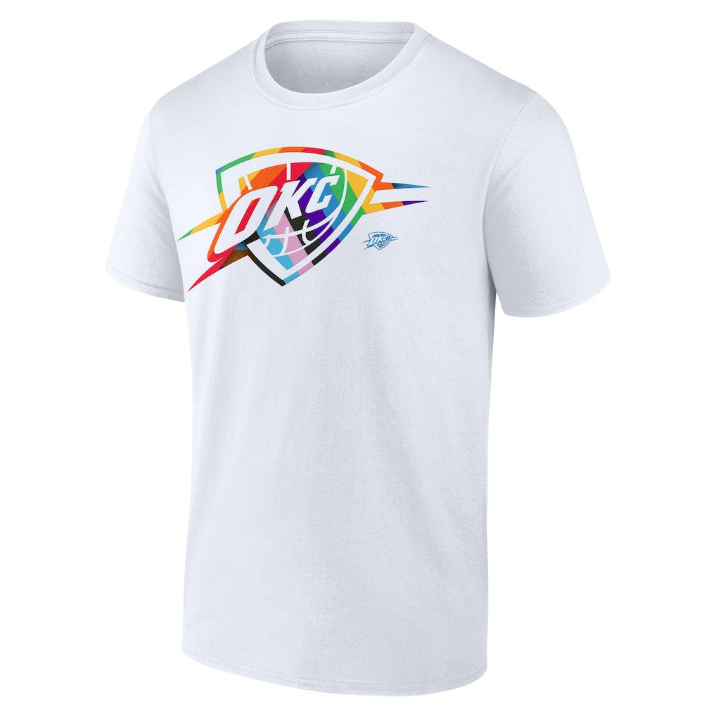 Oklahoma City Thunder Team Logo Pride T-Shirt