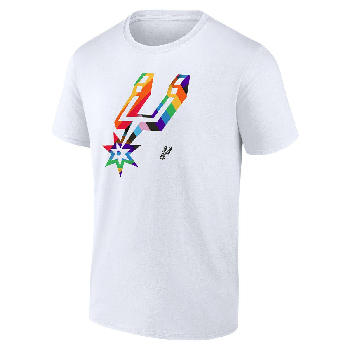 San Antonio Spurs Team Logo Pride T-Shirt
