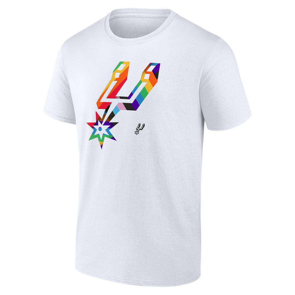 San Antonio Spurs Team Logo Pride T-Shirt