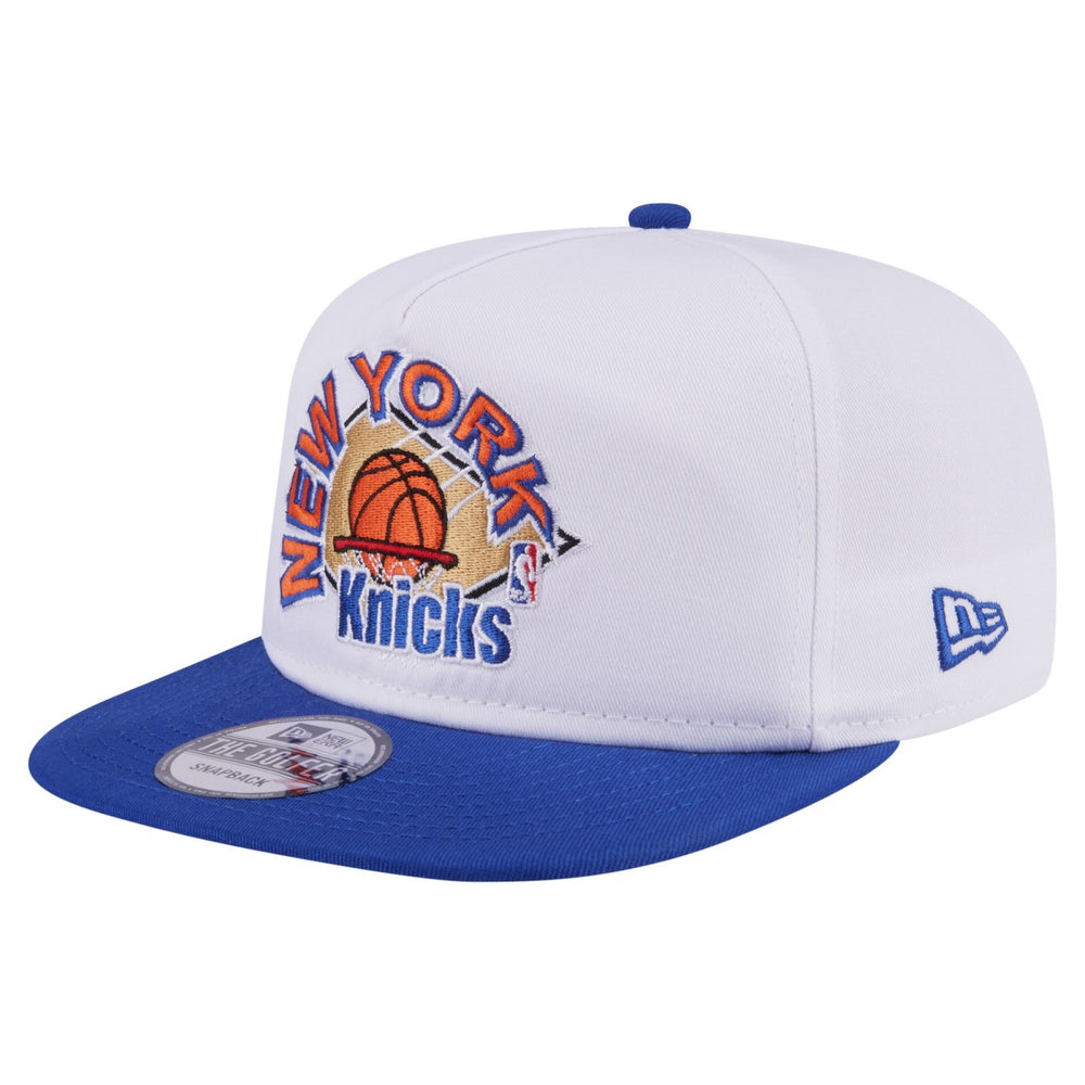 New Era New York Knicks Hardwood Two-Tone Golfer Adjustable Hat