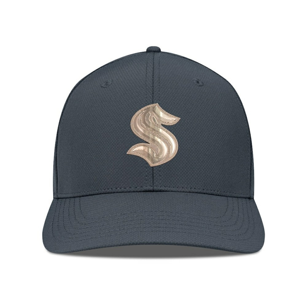 NHL Seattle Kraken Levelwear Rise Copper Insignia Flex Hat