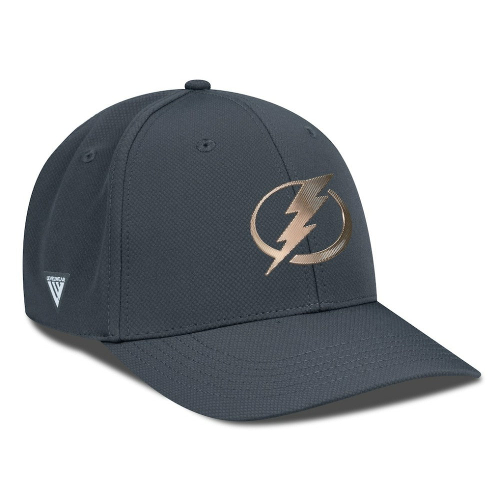 NHL Tampa Bay Lightning Levelwear Rise Copper Insignia Flex Hat