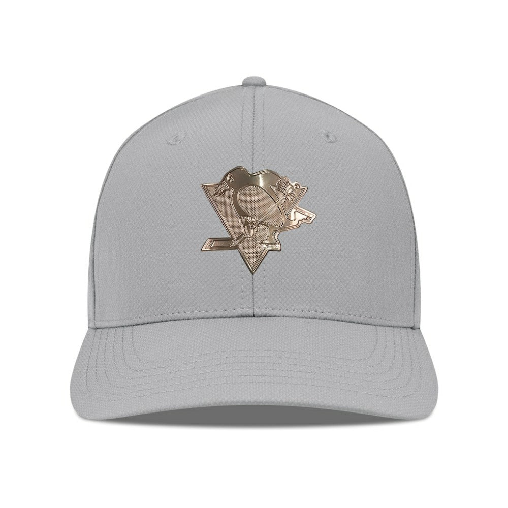 NHL Pittsburgh Penguins Levelwear Rise Copper Insignia Flex Hat